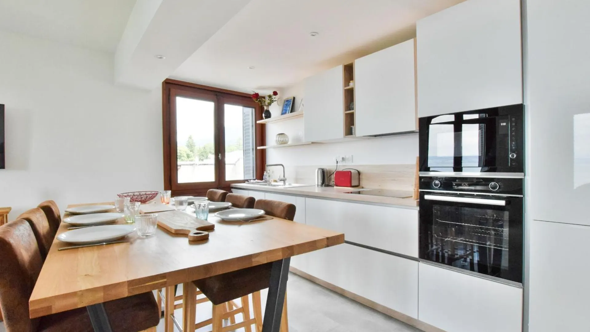 Charmant Appartement 4 Pers Avec Balcon Et Vue Lac, Proche Plage A Neuvecelle - Fr-1-498-18 Lejlighed